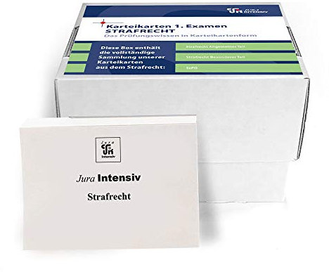 Karteikarten 1. Examen - Strafrecht