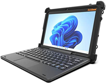 MobileDemand Flex 10B Rugged 10 inch Tablet with Keyboard and Windows 11 Pro Upgrade, A Rugged Laptop Tablet PC,(Beats Traditional Laptop Computer in Rigidity), Field Work Business Laptop