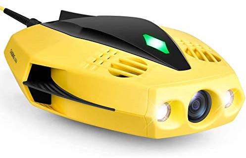 CHASING Dory Underwater Drone-Palm-Sized 1080p Full HD Underwater Drone with Camera for Real Time Viewing, APP Remote Control and Portable with Carrying Case, WiFi Buoy and 49 ft Tether, ROV