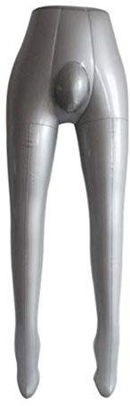 perfk Männliche Schneiderpuppe Beine Aufblasbare Schaufensterpuppe zum Hosen Zeigen