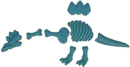 BEST SPORTING Sandformen-Set, 8 teilig für Sandkasten oder Spielplatz, Dinosaurier (Skelett)