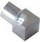 Dalsys Inneneck für Fliesenschiene Viertelkreisprofil Edelstahl Poliert 8mm, Fliesenprofil