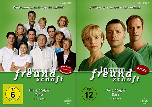 In aller Freundschaft - Die komplette Staffel 4.2 + 5.1 [11-DVD]