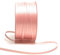 s.dekoda Satinband 50m x 3mm Rosa Schleifenband Dekoband Satin