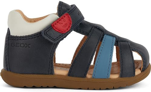 GEOX BABY B SANDAL MACCHIA BOY FIRST STEPS NAVY/LT BLUE 23_EU