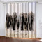 Blickdichte Vorhänge Kinderzimmer 3D Kunst Afrikanischer Elefant Thermovorhang Kälteschutz Gardinen Mit Ösen Vorhang Wärmeisolierend 140x200 cm Verdunklungsvorhänge Wohnzimmer Schlafzimmer Modern