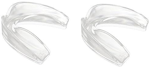 WeddHuis 2 Pcs Vestibilità Slim Paradenti Sportivo Adulti e Bambini Contatto Completo per Tutti Gli Sport, tra Cui Rugby, MMA, Hockey, Judo Arti Marziali e Boxe