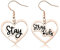 SKZ Ohrringe Stray Kids Fan Merch Stay Stray Kids, Edelstahl