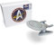 Corgi CC96611 Star Trek – USS Enterprise NCC-1701-D (The Next Generation) Corgi – TV-Filmlizenz und Event-Druckguss-Sammelmodell