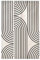 Surwin Japanese Noren Doorway Curtain Green Nordic Cotton Linen Door Curtain Window Treatment Tapestry for Decorative Kitchen Partition Bistro Shading Home (90x200cm,Abstract geometry)