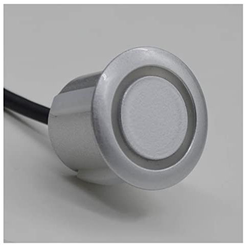Einparkhilfe-System Vorne Und Hinten 8 Backup-Radar-Kit Toter Winkel Erkennungs Ton Warnungsanzeige Garage Parken Sensoren (Color : Silber)