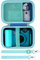 Khanka Hard Travel Case Compatible with Kodak Smile+ Digital Instant Print Camera with Shoulder Strap,Protective Portable Storage Cover for 2x3” Photo Prints,Blue(Case Only)