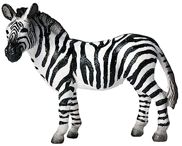 Garneck Zebra Dekoration aus Kunststoff, Wildtiermodell für Zimmer, Hotel | Fashionable, Chic, Delikates Design, Dekorativ als Foto Requisite, Geeignet für Büro und Hotel