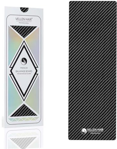 Tavola Balayage Fibra di Carbonio Vellen Hair – 90g Leggera, 13x42 cm – Professionale per Stilisti – Ergonomica & Resistente – Per Risultati Salon Perfetti