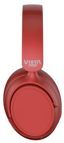 Vieta Pro Auricular Diadema Silence 3, Bluetooth 5.4, cancelación Activa de Ruido, Entrada Aux-in, micrófono Incluido, función Dual Pairing, Diadema Ajustable. Batería de hasta 50 Horas.