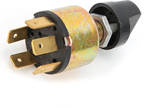 BOROCO – Interrupteur de Ventilateur de Climatisation à 3 Vitesses, Bouton de Rotation en Plastique Universel pour Voiture et Camion 12V 24V