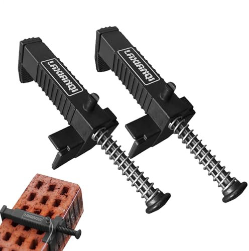 Brick Laying Tools - Precision Masonry Tool Set, Durable Brick Alignment Tools | Brick Linesr Puller Leveling Measuring, Wall Building Kit, Cement Spreading Tools, Professional Brick Handling Set
