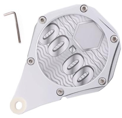Portabollo Per Moto - Supporto Esagonale Per E Bollino,Gancio Porta Documenti In Alluminio Impermeabile Con Per Scooter
