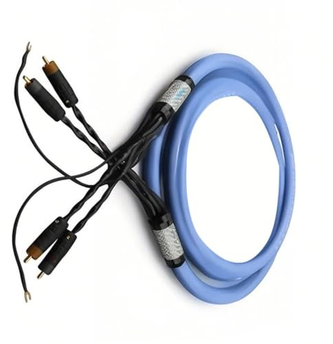 Fluxioxtna Ground Plugs Sound Phono Tonearm Cable With Ground Wire For Vinyls Record Player Signals Cable Extension Cable Accessories