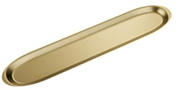 Piatto rettangolare stretto in acciaio inossidabile per servire lungo piatto rettangolare per cene formali casual intrattenimento vassoio stretto in acciaio inossidabile