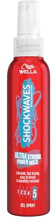 Wella Shockwaves Ultra Strong Power Hold Gel Spray, 150ml