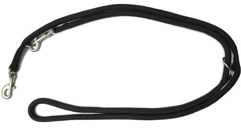 Wolters | Führleine K2 in Schwarz | L 200 cm x B 0,9 cm