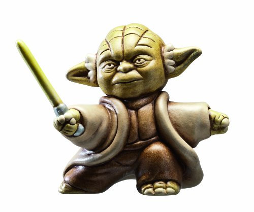 Joy Toy 651377 - Star Wars Sammelfiguren Fighting Yoda, 13.5 x 13.5 x 9 cm