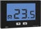 VEMER VE719100 THALOS KEY - Termostato Elettronico da Parete per Caldaia, Alimentazione a Batterie, Nero