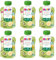 Hipp Biologique Set de 6 Gourdes de Poires Bananes Kiwis 90 g