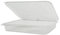 GGroup 45 VASCHETTE RETTANGOLARI con Coperchio Unito in Pet Trasparenti cm 200x145x35 Ideale per Piatti Freddi e salumeria