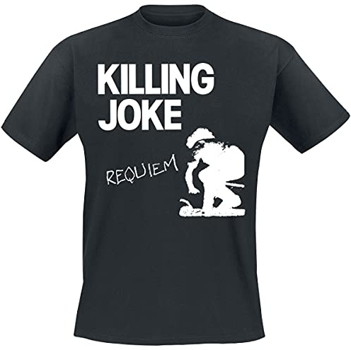 Killing Joke Requiem Männer T-Shirt schwarz XL 100% Baumwolle Band-Merch, Bands