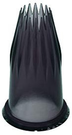 De Buyer - Douille cannelée Petit Four en tritan - 16 dents - Diamètre 14 mm -, Noir