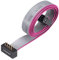 N/A IDC Wire Flat Ribbon Cable FC/FD Connector A-Type 8 Pin 2.54mm Pitch 500mm Length Grey