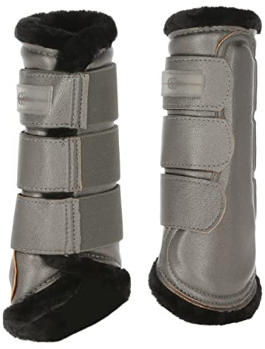 Kerbl 3223890 H/W 2021 Softgamaschen, Metallic Grau, Größe XFull