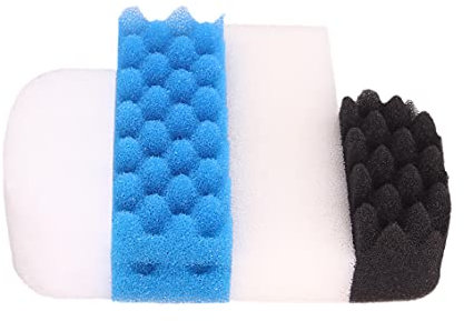 INGVIEE Kompatibel Value Pack für Fluval 206 207 Filter (3X Feinfilterpad, 2X Bio Foam, 1x Bio Foam Plus, 2X Bio Foam Max)