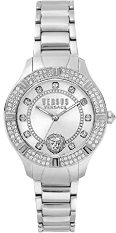 Versus by Versace Damen Uhr Armbanduhr Canton Road VSP263521 Edelstahl