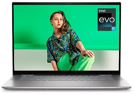Dell Inspiron 16 2en1 7620 Intel Core i7-1260P Ordinateur Portable 16 FHD Platinum Silver 16Go de RAM SSD 512Go Intel Iris Win 11 Home Advanced Clavier AZERTY Français rétroéclairé