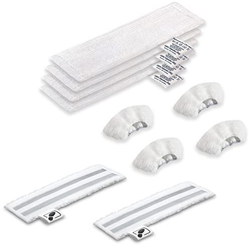 AVAENZO Zubehör Mikrofaser-Tuchset für Kärcher Easyfix SC1 SC2 SC3 SC4 SC5 Dampfreiniger Bodendüse Wischtücher Überzügen Ersatzteile