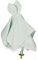 Saga Copenhagen Schmusetuch für Baby's, Baumwolle, 40x40cm | Snoppa - Mint