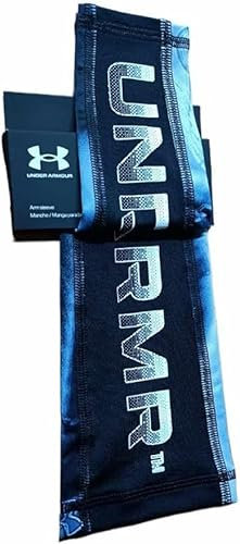 Under Armour Manga de compresión unisex S/Azul, Azul, Small