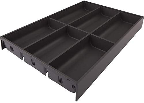 BLUM AMBIA-LINE Besteckeinsatz NL450mm,B300mm, Stahl indiumgrau