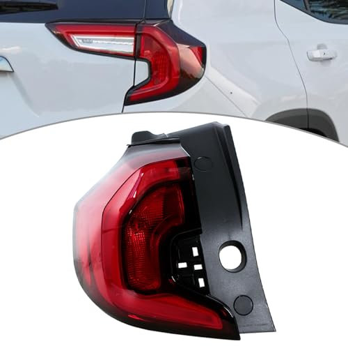 JESYMBX Rücklicht für GMC Terrain 2018–2021, Blinker, Bremslicht, Rückfahrscheinwerfer, 84379498, 84307928, 84379497, 84307927, links, WeiD-LD7020-LHA