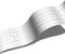 FUNLIFE 2 Rouleaux Frise Murale Gris Clair géométrie Adhesive Sticker Autocollante pour Cuisine,Salle de Bains, Plafond, Salon, Chambre Décoration 10cm X 200cm