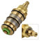 Shower Mixer Valve, Brass Thermostatic Cartridge With Temperature Control Bar Repair Kit Replacement for Shower Bar Mixer Valve