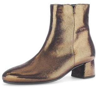 Gabor Damen Klassische Stiefeletten, Frauen Stiefeletten,uebergangsstiefel,reißverschluss,Boots,Stiefel,Bootee,Booties,Whisky,38.5 EU / 5.5 UK