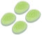 Soft Teeth Egg Shape Hair Brush, Long and Short Bristles, Circular Handle Comb, Egg Shaped Comb, ABS & Wheat Straw Material, Perfectly Suited for Both Dry and Wet Hair, Practical