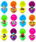 Sinaikepoo 12 Stück Mario Ostereier mit Spielzeug, Befüllbare Ostereier mit Cartoon Figuren, Plastik Ostereier Gefüllte Ostereier, Easter Eggs for Filling, Ostergeschenke Kinder