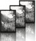 VUVUZULA Bilderrahmen A4 Schwarz Holz 21x30cm 3er Set Fotorahmen Holzrahmen MDF Rahmen DIN A4 Urkunden Posterrahmen