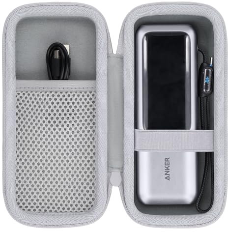 co2CREA cassa custodia borsa per Anker Laptop Power Bank, Custodia di Protezione Compatibile Connettore 25000mAh 165W Caricatore Portatile A1695(solo custodia)
