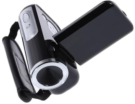jojofuny Digitalkamera Camcorder Video Vlog Camera Bildschirm Mini Dv Kamera Modekameras Actionkamera Vlogging Kamera Digital Mini Kamera Tragbare Kamera Fest Fokus Objektiv Schwarz
